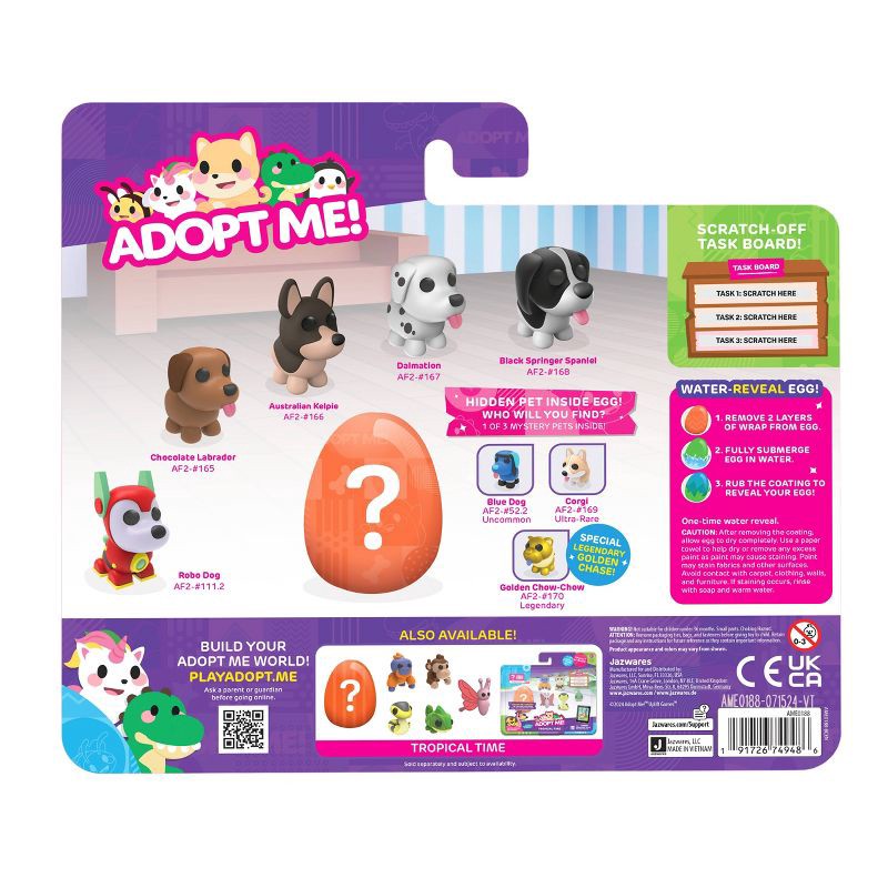 slide 17 of 17, Adopt Me Perfect Pups Mini Figure Set with Mystery Pet - 6pk, 6 ct