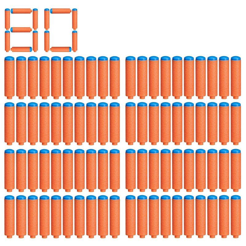 slide 2 of 5, NERF N Series Blaster Refill - 80 ct, 80 ct