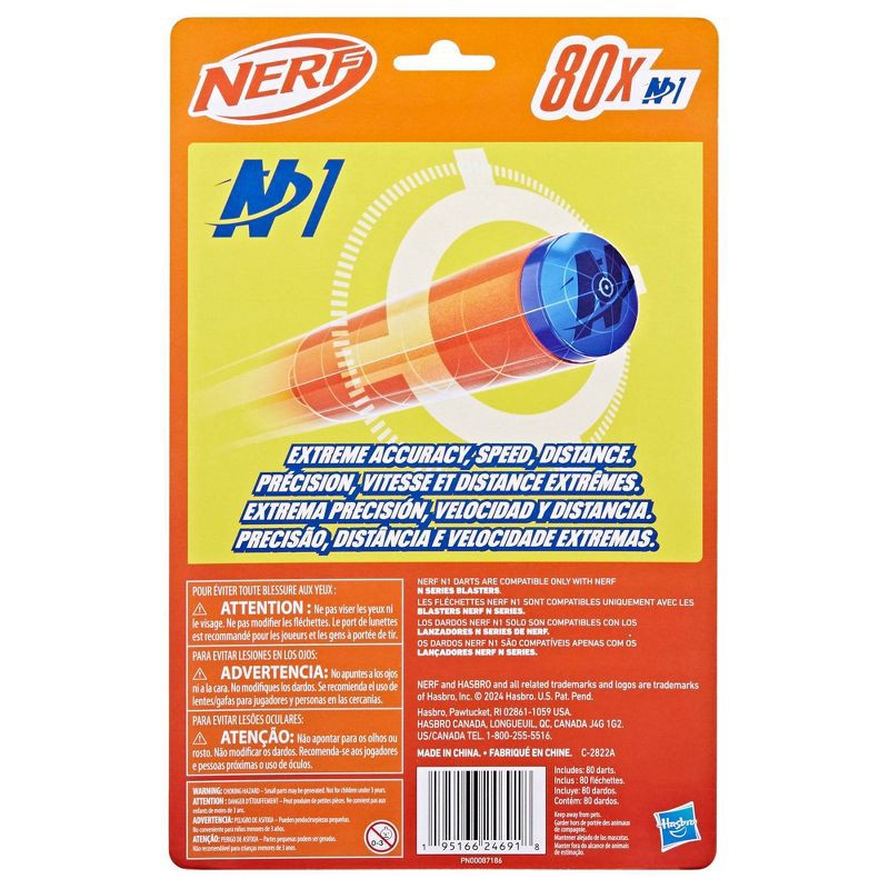 slide 4 of 5, NERF N Series Blaster Refill - 80 ct, 80 ct