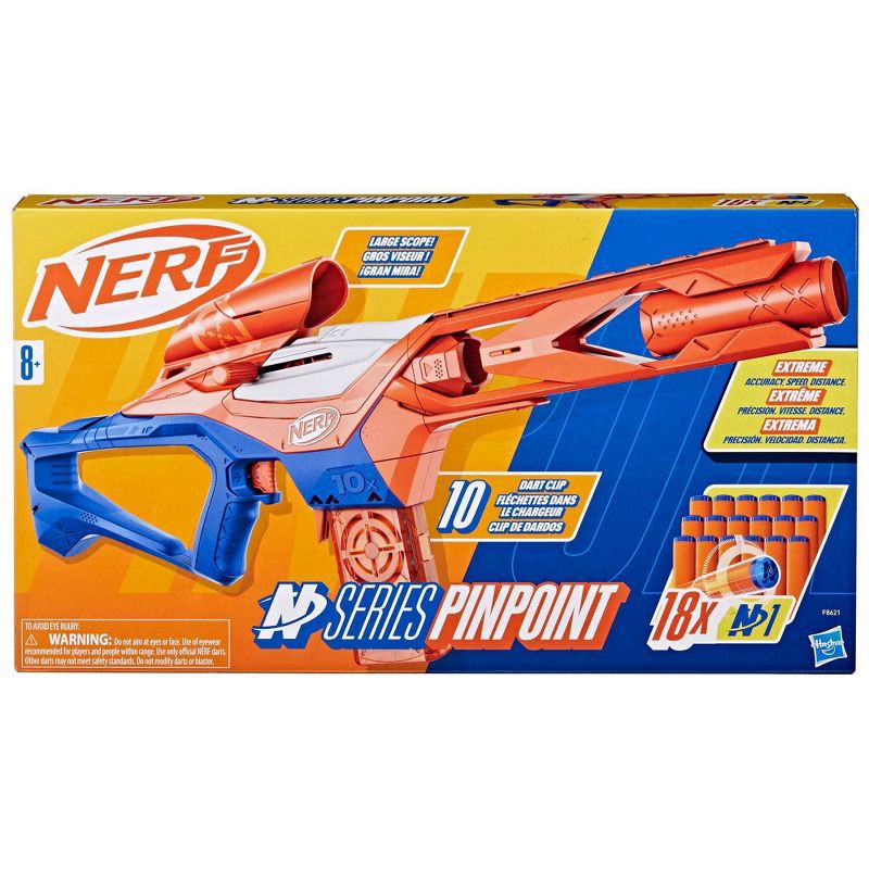 slide 2 of 10, NERF N Series Pinpoint Blaster, 1 ct