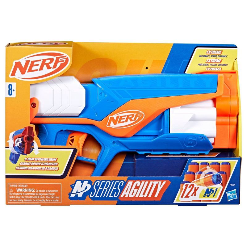slide 2 of 8, NERF N Series Agility Blaster, 1 ct