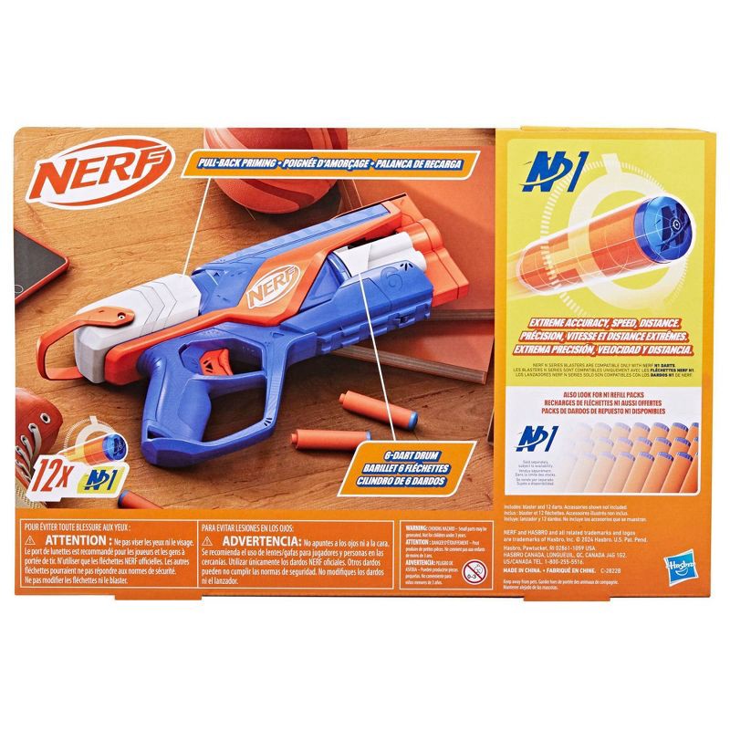 slide 6 of 8, NERF N Series Agility Blaster, 1 ct