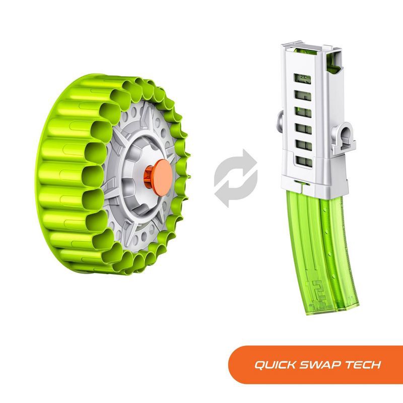 slide 3 of 7, Dart Zone Covert Ops Max Stryker 2.0 Blaster, 1 ct