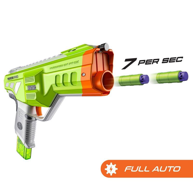 slide 3 of 8, Dart Zone Covert Ops Max Venom Pro Motorized Blaster, 1 ct