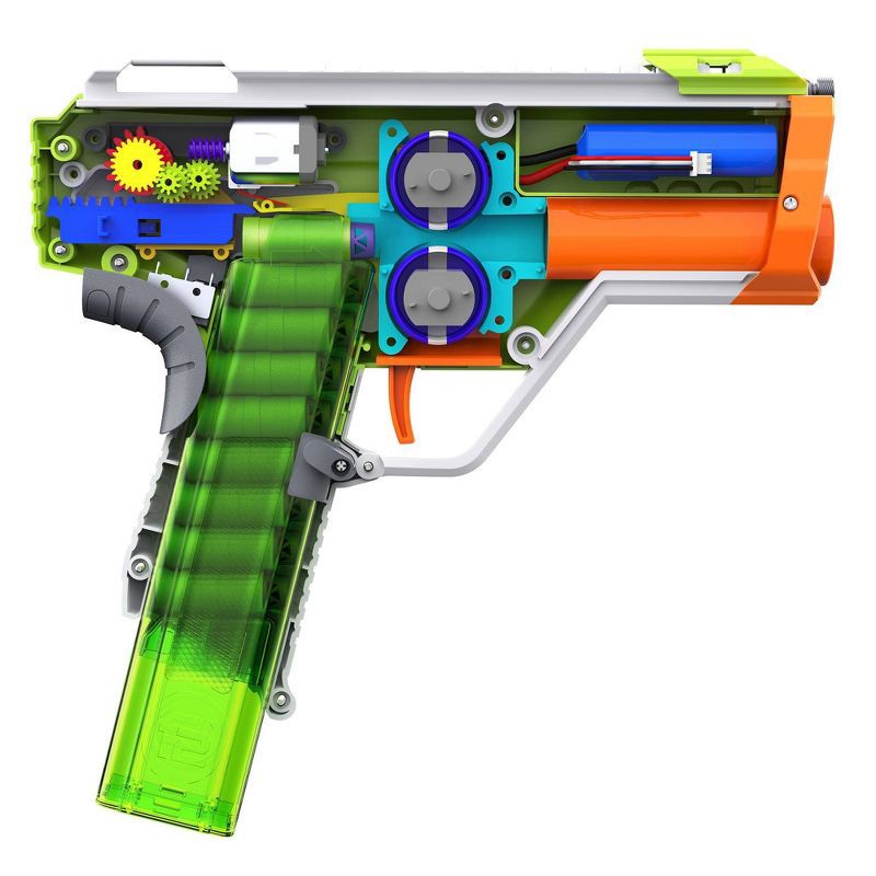 slide 4 of 8, Dart Zone Covert Ops Max Venom Pro Motorized Blaster, 1 ct