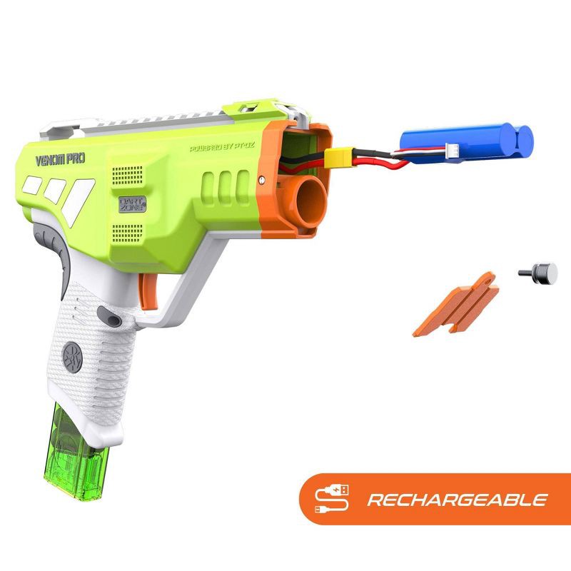 slide 5 of 8, Dart Zone Covert Ops Max Venom Pro Motorized Blaster, 1 ct