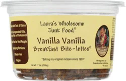 Laura's Wholesome Junk Food Vanilla Breakfast Bite-lettes