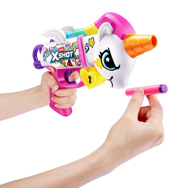 slide 6 of 7, XSHOT Blastercorn Toy Dart Blaster (with 16 Darts) by ZURU, 1 ct