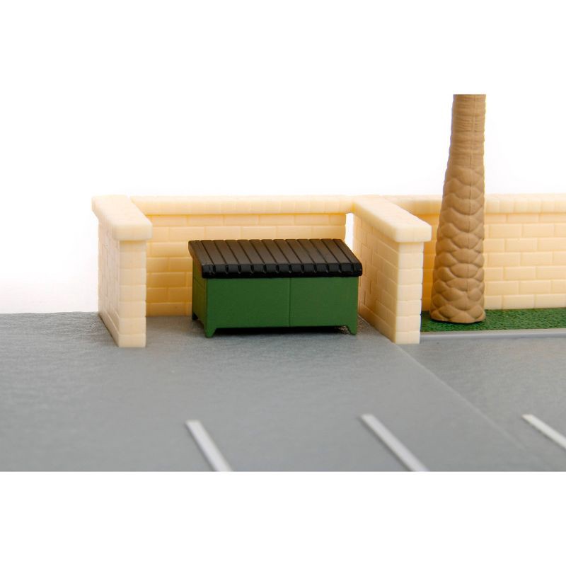 slide 13 of 14, Universal Fast and Furious Hollywood Rides Nanoscene - Toretto's Market & Cafe Vehicle Playset: Toy Vehicle Set with 2 Cars, Plastic, 1 ct