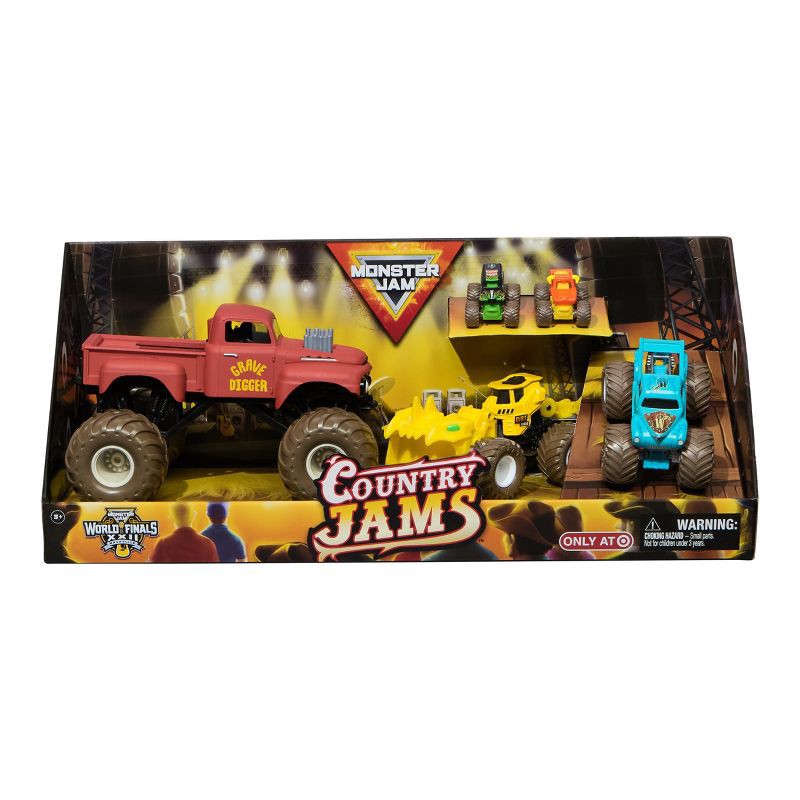 slide 2 of 12, Monster Jam Country Jams 5-PACK, 1 ct