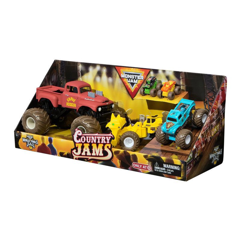 slide 10 of 12, Monster Jam Country Jams 5-PACK, 1 ct