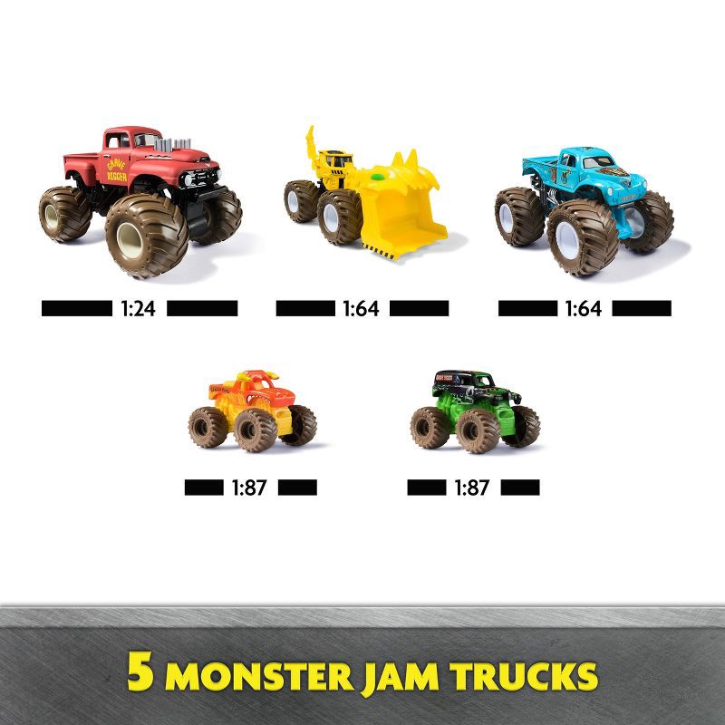 slide 11 of 12, Monster Jam Country Jams 5-PACK, 1 ct