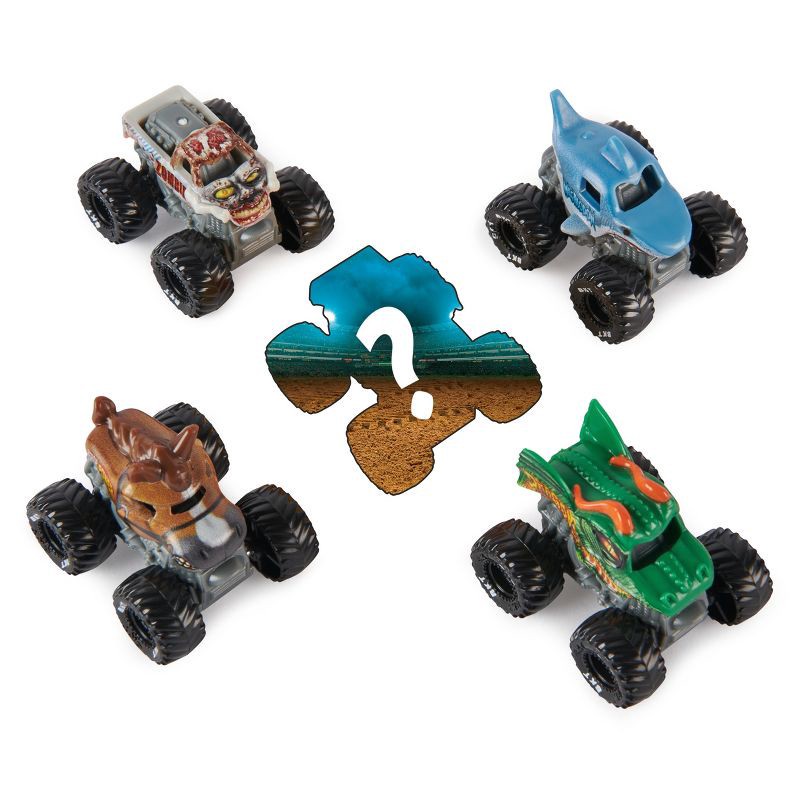 slide 2 of 4, Monster Jam Mini Vehicles 5pk, 5 ct