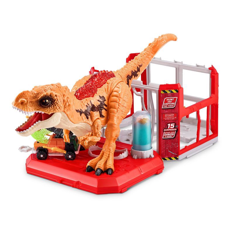slide 3 of 9, Robo Alive Dino Escape: Dinosaur Figure Playset with 6 Pieces, Educational Focus on Animals, 6 ct