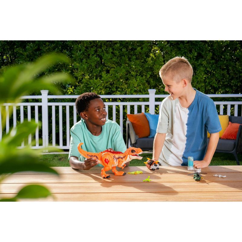 slide 6 of 9, Robo Alive Dino Escape: Dinosaur Figure Playset with 6 Pieces, Educational Focus on Animals, 6 ct