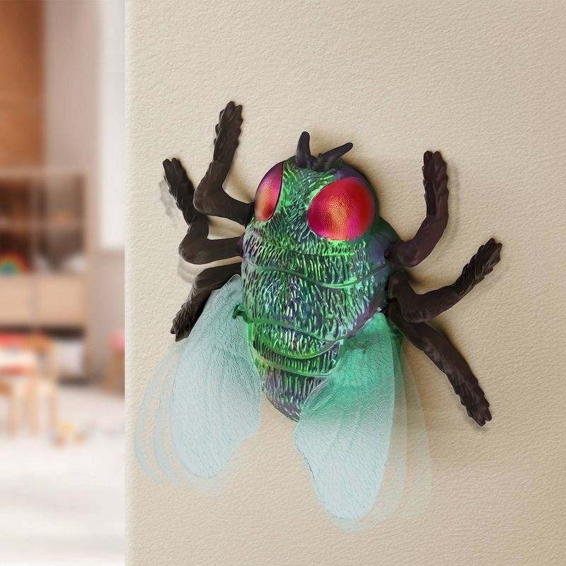 slide 2 of 12, TERRA by Battat Remote Control Insect: Housefly Robot, 1 ct