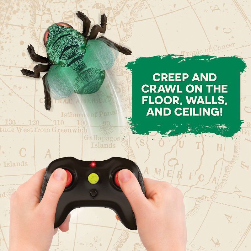 slide 6 of 12, TERRA by Battat Remote Control Insect: Housefly Robot, 1 ct
