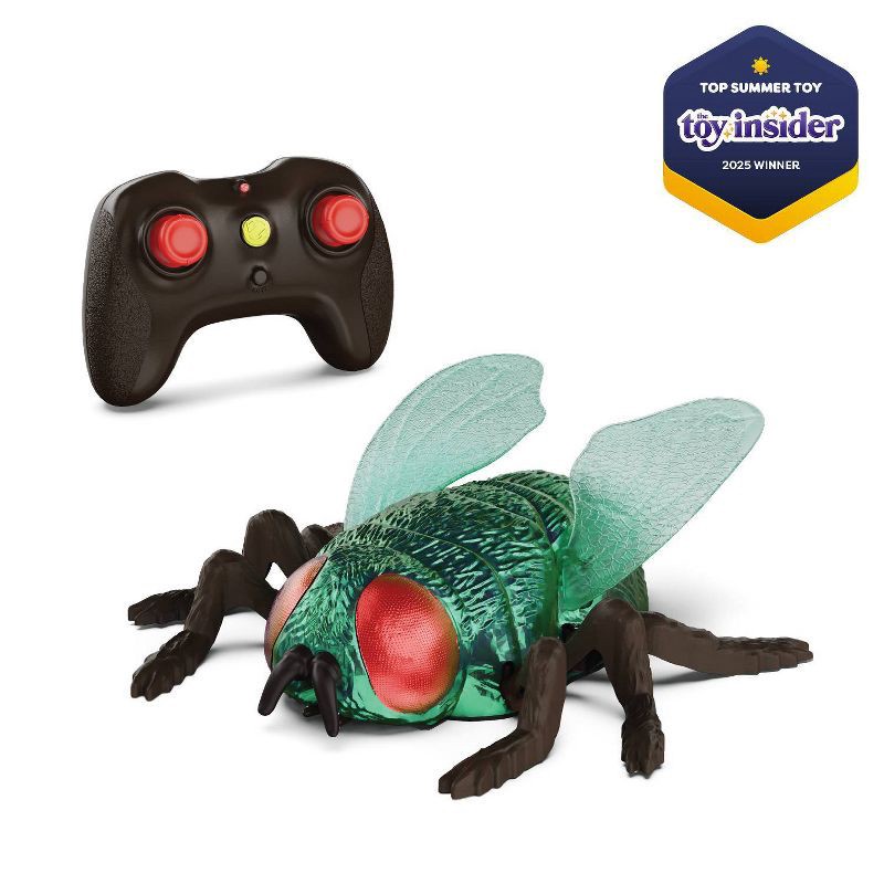 slide 3 of 12, TERRA by Battat Remote Control Insect: Housefly Robot, 1 ct