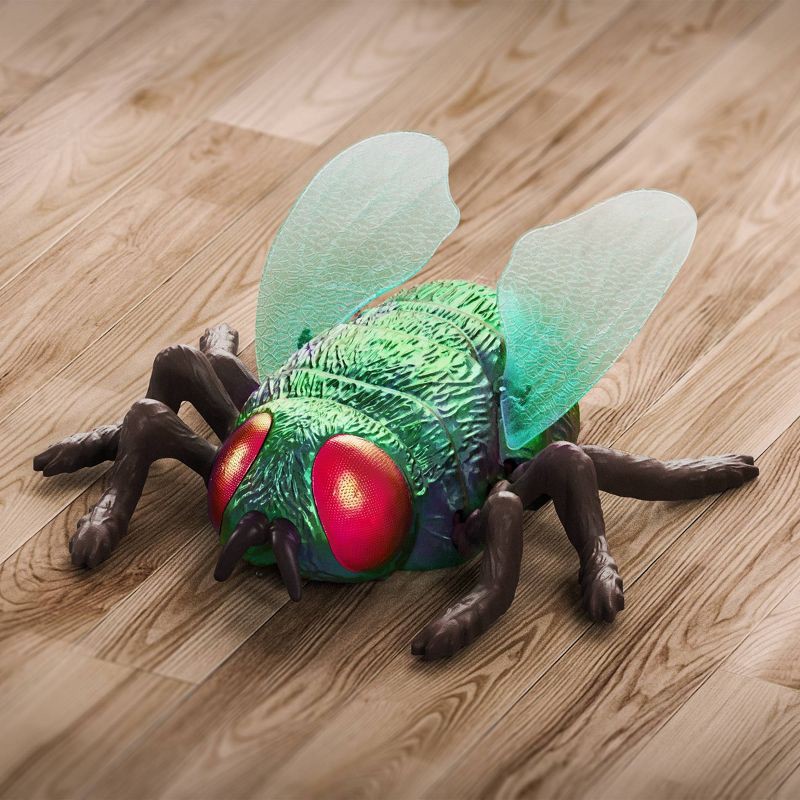 slide 8 of 12, TERRA by Battat Remote Control Insect: Housefly Robot, 1 ct