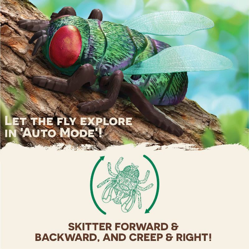 slide 12 of 12, TERRA by Battat Remote Control Insect: Housefly Robot, 1 ct