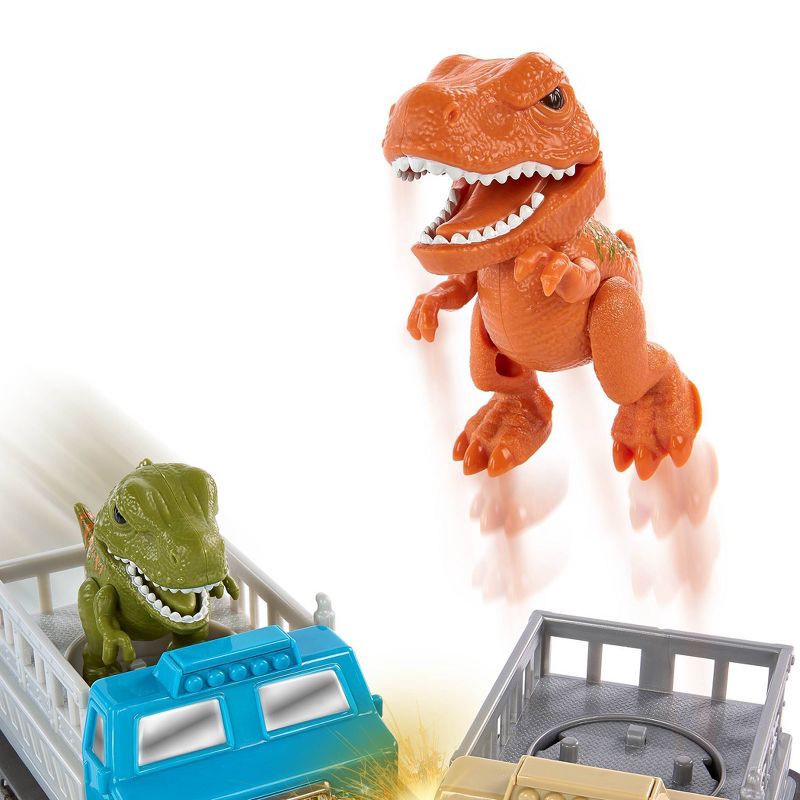 slide 10 of 10, TERRA by Battat Remote Control Bumper Cars Set - Dinosaur: Educational Motorized Toys for Kids, Infrared Play Vehicles, 1 ct