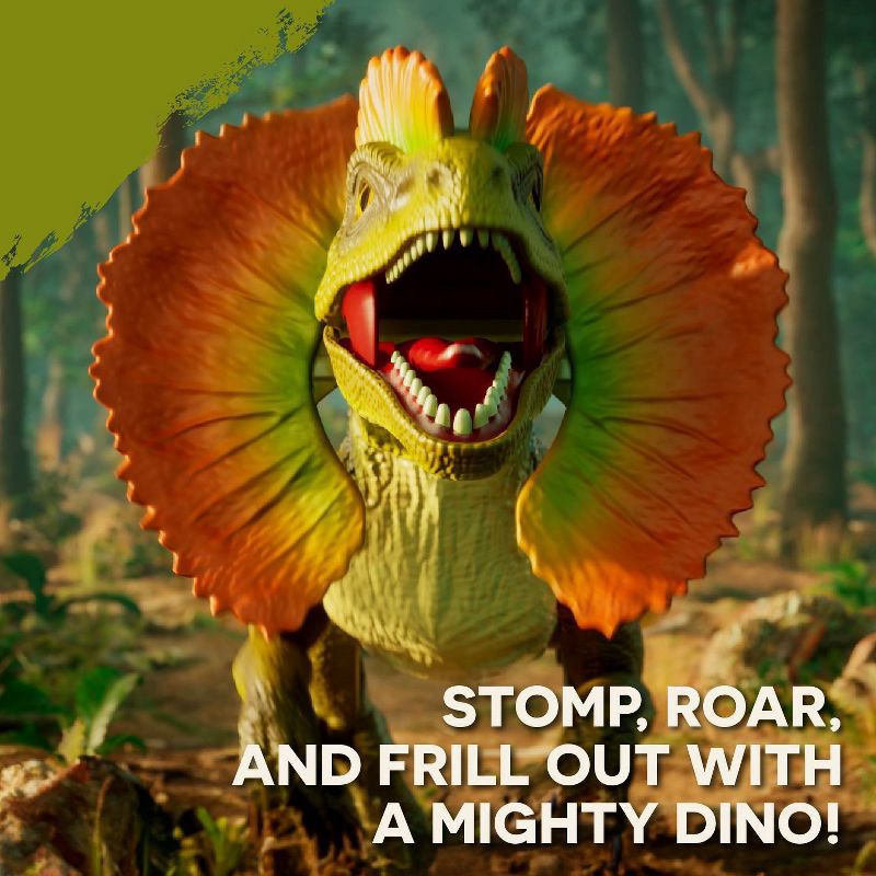 slide 10 of 12, TERRA by Battat Remote Control Dinosaur: Dilophosaurus, 1 ct