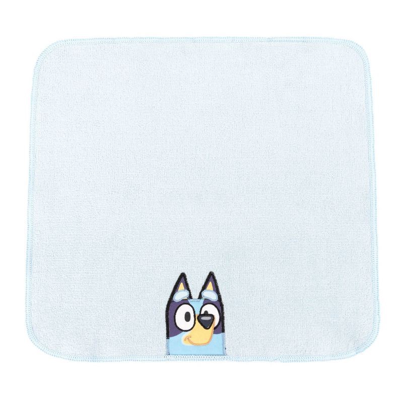 slide 3 of 9, Bluey 5pk Kids' Cotton Washcloths, 5 ct