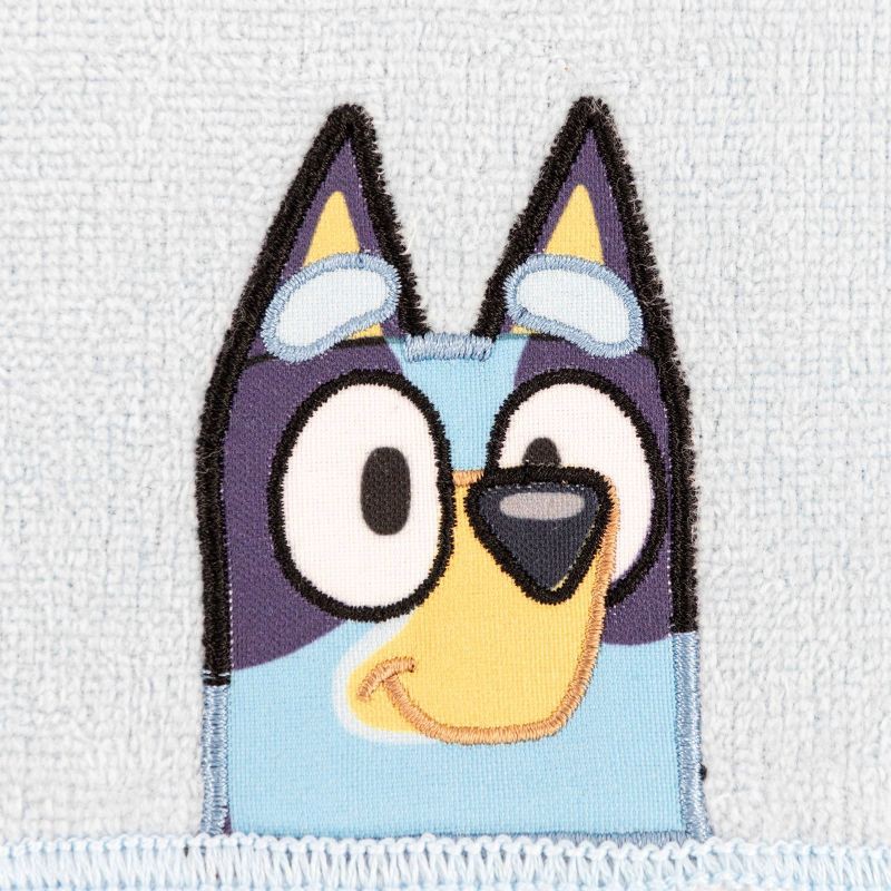 slide 4 of 9, Bluey 5pk Kids' Cotton Washcloths, 5 ct