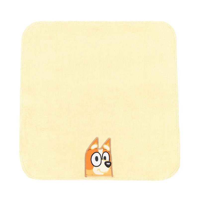 slide 5 of 9, Bluey 5pk Kids' Cotton Washcloths, 5 ct