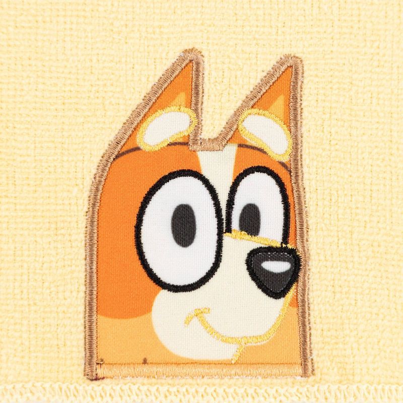 slide 6 of 9, Bluey 5pk Kids' Cotton Washcloths, 5 ct