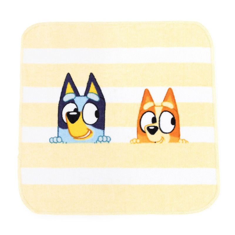 slide 7 of 9, Bluey 5pk Kids' Cotton Washcloths, 5 ct