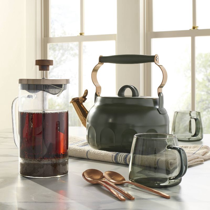 slide 2 of 3, Hearth & Hand with Magnolia 4cup French Press Coffee Maker - Hearth & Hand™ with Magnolia, 1 ct