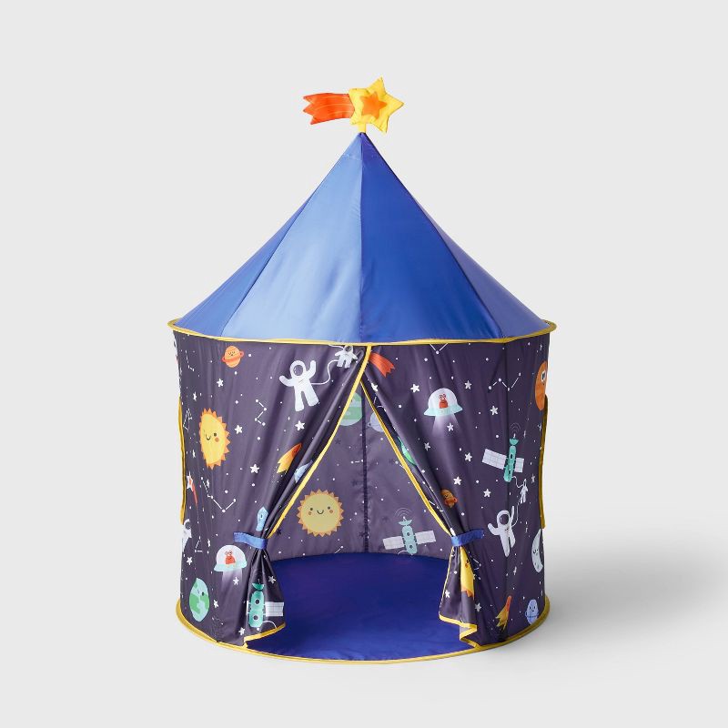 slide 1 of 6, Play Tent Blue - Gigglescape™: Kids & Toddler Tent, Outdoor Toys, Polyester, 3+ Years, 1 ct