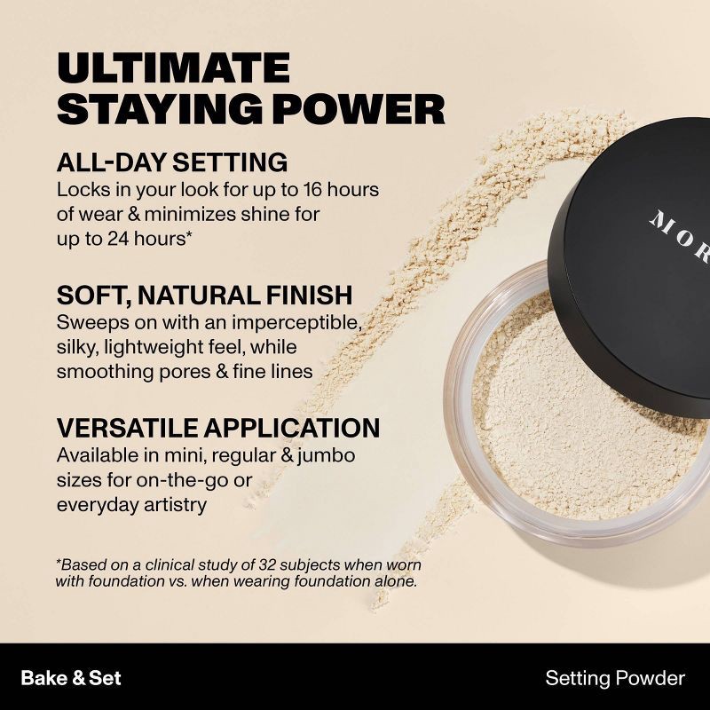 slide 5 of 5, Morphe Bake & Set Soft Focus Setting Powder - Banana - 0.31oz - Ulta Beauty, 0.31 oz