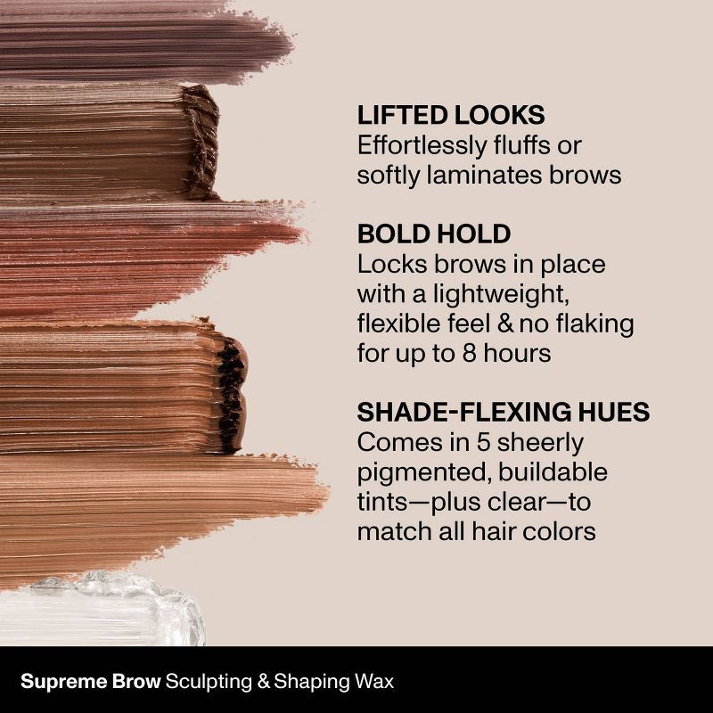 slide 8 of 9, Morphe Supreme Brow Sculpting and Shaping Wax - Java - 0.21 fl oz - Ulta Beauty, 0.21 fl oz