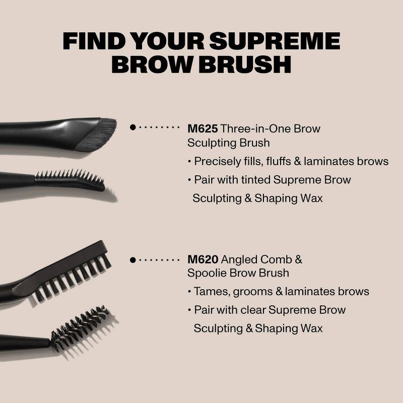 slide 2 of 4, Morphe M625 3-in-1 Brow Sculpting Brush - 0.13oz - Ulta Beauty, 0.13 oz