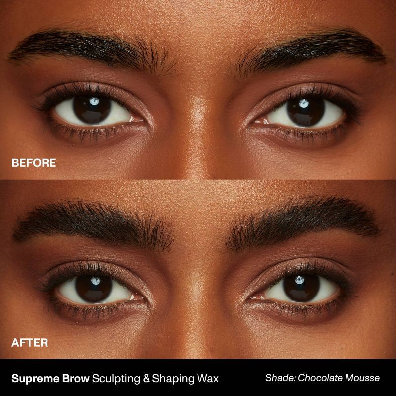 slide 2 of 10, Morphe Supreme Brow Sculpting and Shaping Wax - Chocolate Mousse - 0.21 fl oz - Ulta Beauty, 0.21 fl oz