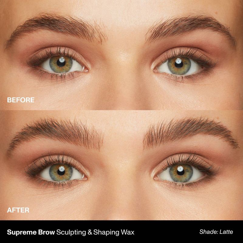 slide 2 of 9, Morphe Supreme Brow Sculpting and Shaping Wax - Latte - 0.21 fl oz - Ulta Beauty, 0.21 fl oz