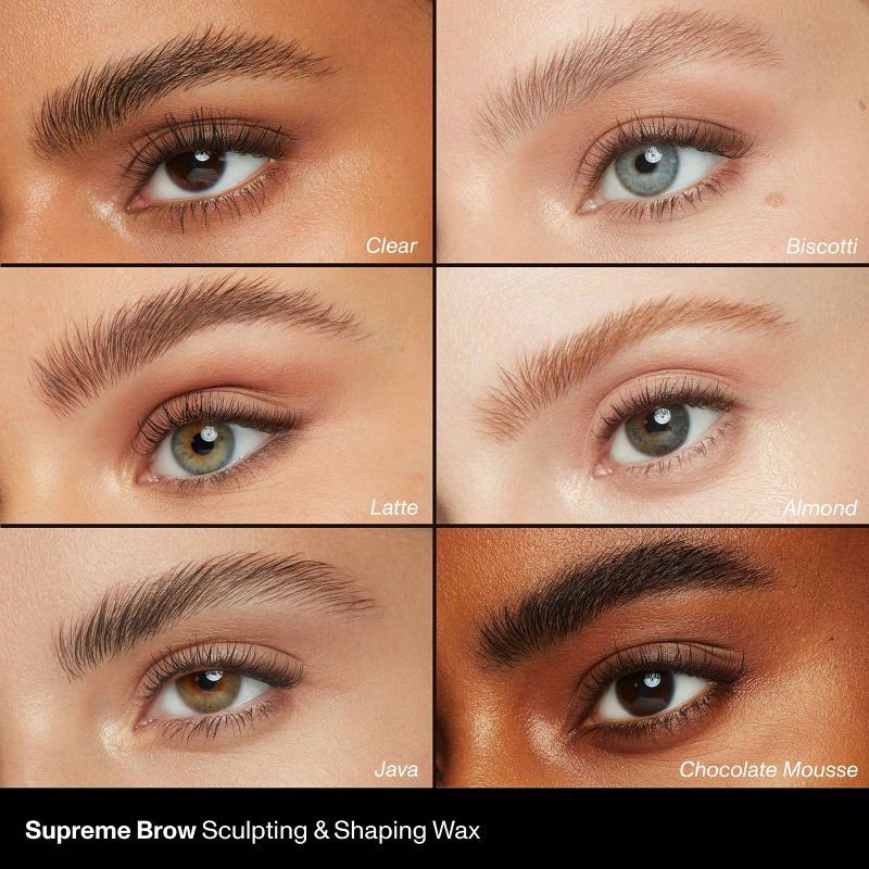 slide 5 of 9, Morphe Supreme Brow Sculpting and Shaping Wax - Latte - 0.21 fl oz - Ulta Beauty, 0.21 fl oz