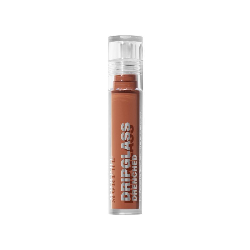 slide 10 of 10, Morphe Dripglass Drenched High Pigment Lip Gloss - Drip Coffee - 0.12 fl oz - Ulta Beauty, 0.12 fl oz