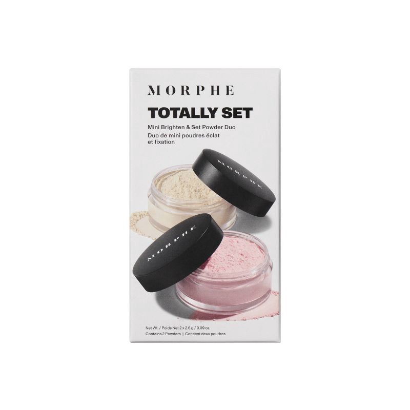 slide 7 of 7, Morphe Totally Set Mini Brighten & Set Powder - 0.13oz/2pc - Ulta Beauty, 0.13 oz, 2 ct