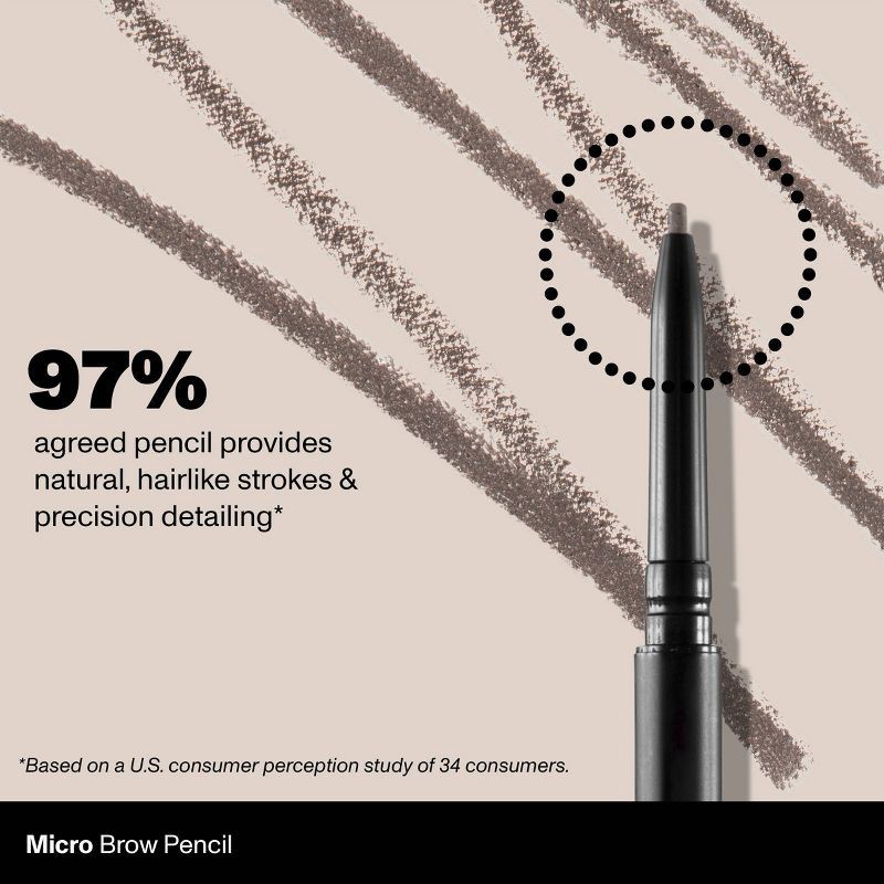 slide 5 of 5, Morphe Micro Brow Pencil - Latte - 0.16oz - Ulta Beauty, 0.16 oz