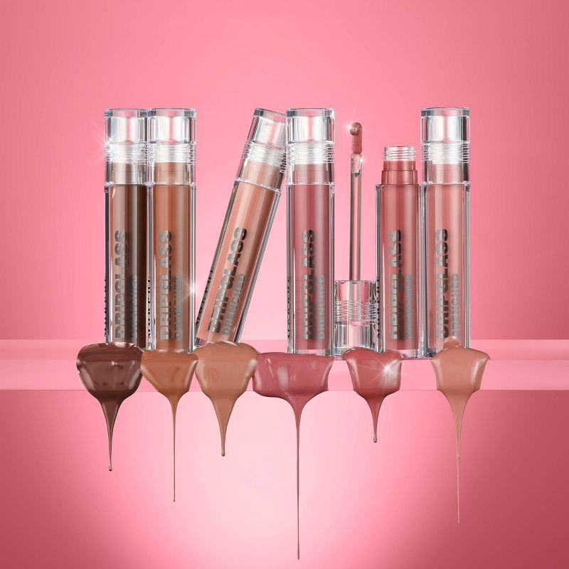 slide 6 of 10, Morphe Dripglass Drenched High Pigment Lip Gloss - Cocoa Melt - 0.12 fl oz - Ulta Beauty, 0.12 fl oz