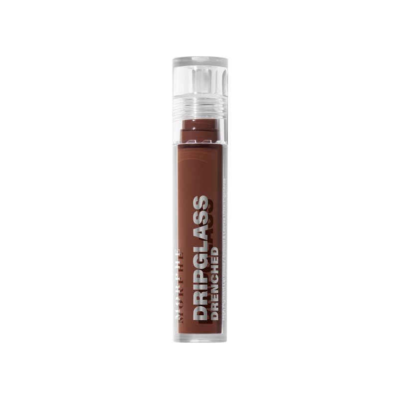 slide 10 of 10, Morphe Dripglass Drenched High Pigment Lip Gloss - Cocoa Melt - 0.12 fl oz - Ulta Beauty, 0.12 fl oz