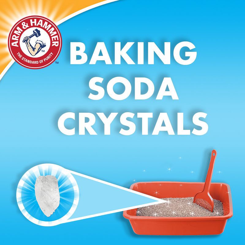 slide 6 of 9, Arm & Hammer Double Duty Advanced Dual Odor Control Clumping Litter - 20lbs, 20 lb