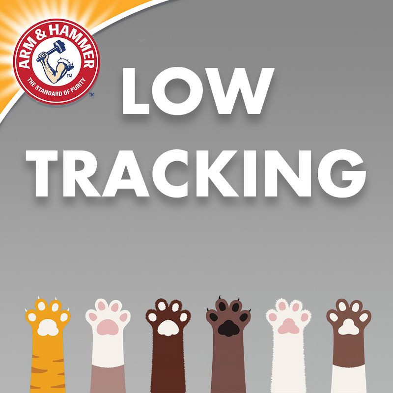 slide 7 of 9, Arm & Hammer Double Duty Advanced Dual Odor Control Clumping Litter - 20lbs, 20 lb