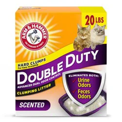 Arm & Hammer Double Duty Clumping Cat Litter - 20lbs
