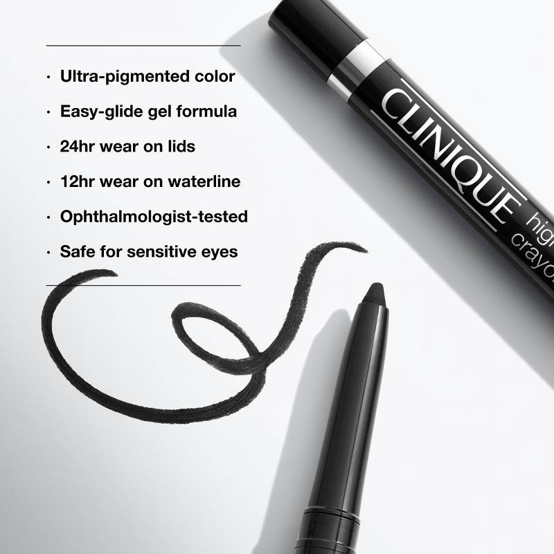 slide 3 of 5, Clinique High Impact Gel Tech Eyeliner - 0.01oz - Intense Black - Ulta Beauty, 0.01 oz