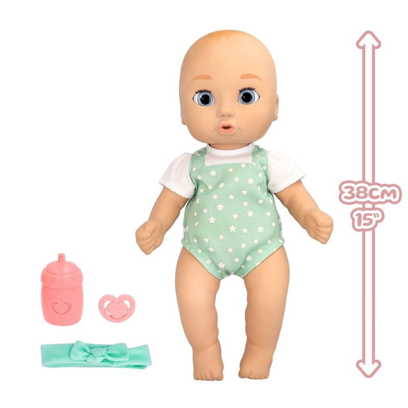 slide 7 of 7, Be Loved Babies Sam 15" Realistic Baby Doll, Blue Eyes, Kids 18M+, 1 ct