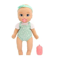 Be Loved Babies Sam 15" Realistic Baby Doll, Blue Eyes, Kids 18M+: Articulated Plastic Toddler Play Doll